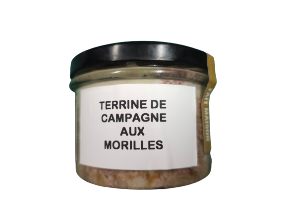 Terrine campagne aux morilles