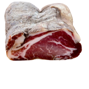Coppa à la cannelle séché